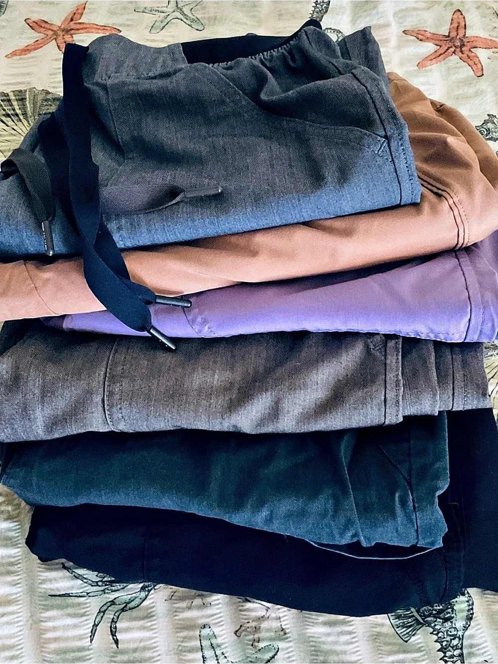 Women’s Scrub Pants 6 Pair, 3 Adar, Medcuture, All in Motion, Butter Soft